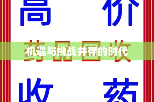 荆州机遇与挑战并存的时代